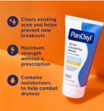 PanOxyl Acne Foaming Wash Benzoyl Peroxide 10% Maximum Strength.