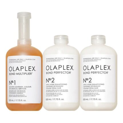 Olaplex Salon Intro Kit ( 1Peice No1 + 2 Peices NO2 ) 525 ml Each