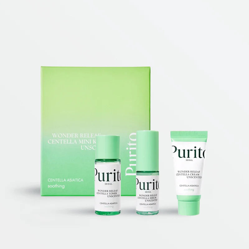 Purito Wonder Releaf Centella Mini Kit Unscented — 1 Purito Wonder Releaf Centella Mini Kit Unscented
