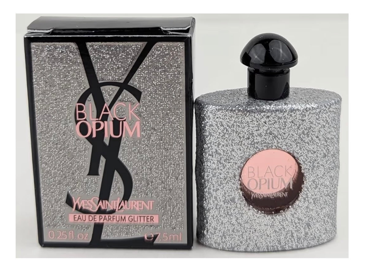 YVES SAINT LAURENT Black Opium Eau de Parfum Glitter 7.5 ML — 1 YVES SAINT LAURENT Black Opium Eau de Parfum Glitter 7.5 ML