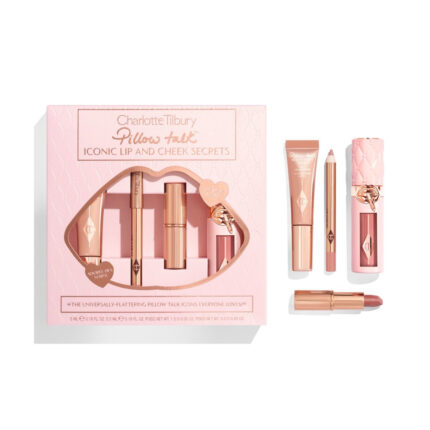 Charlotte Tilbury pillow talk iconic lip and cheek secrets kit