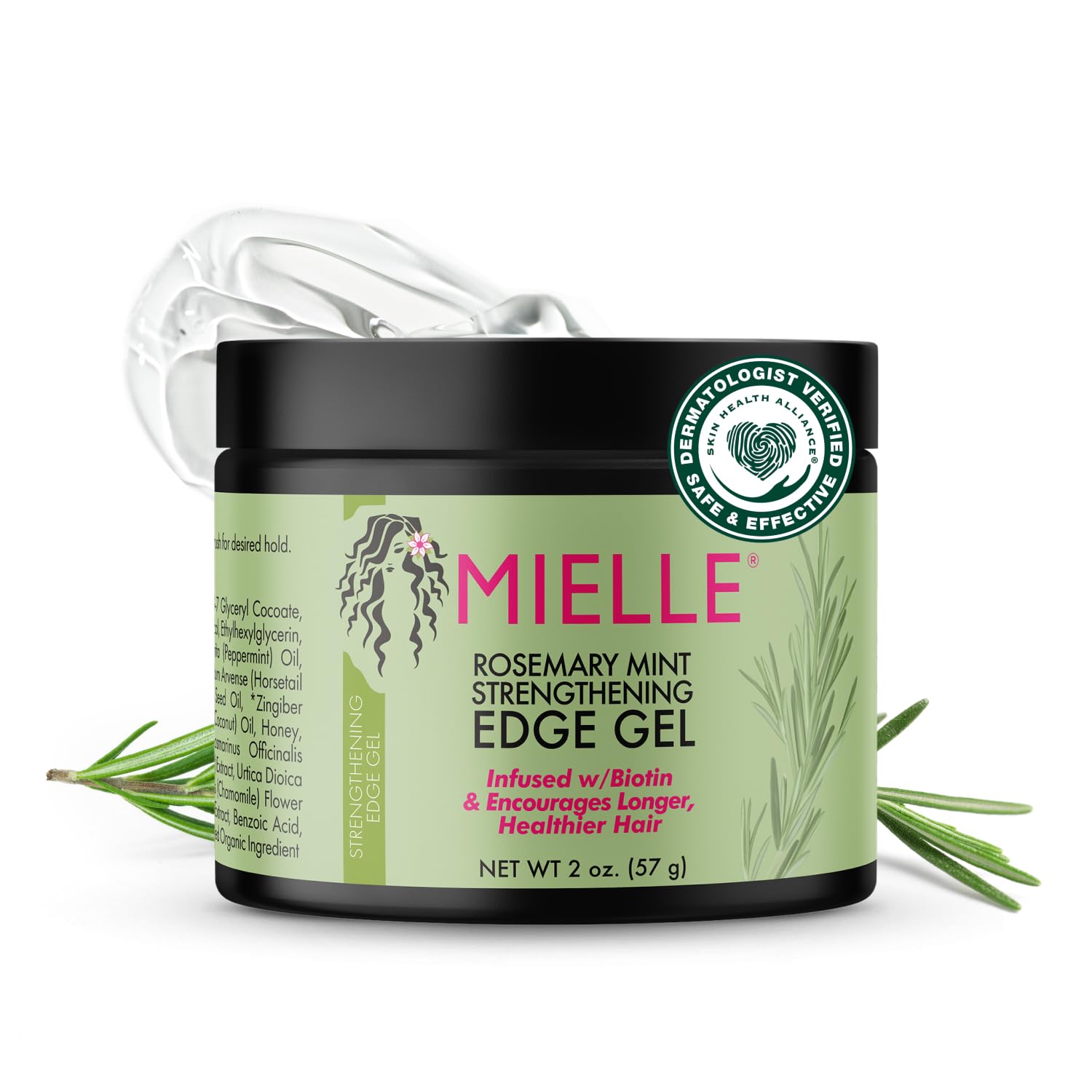 Mielle Rosemary Mint Strengthening Edge Gel — 1 Mielle Rosemary Mint Strengthening Edge Gel