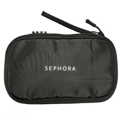 Sephora black makeup bag