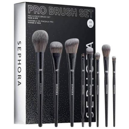 Sephora Moving Lights Pro 8-Piece Brush Set Face & Eyes