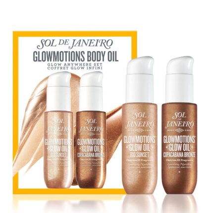 Sol De Janeiro Glowmotions Body Oil Glow Anywhere Duo Set