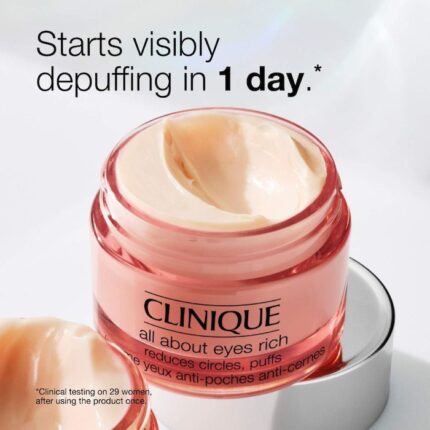 CLINIQUE All About Eyes Rich Eye Cream with Hyaluronic Acid
